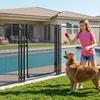 VEVOR Pool Fence Gate, 1.2 x 0.75 m Inground Swimming Pool Fences Gate, Outdoor Security Fencing Door Kit with Self-Closing and Self-Locking Design