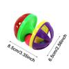 Cat Toy Bell Plastic Jingle for Cats Pounce Rattle Toys for Cat Training Game Interactive Playing Toy for Small Cat Dogs