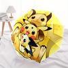 1pc Pikachu Family Umbrella: Automatic Opening & Closing, Foldable Design, Outdoor Use, Gift for Fans & Travelers.F046