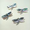 Shell Dragonfly Cartoon Brooch With Handcrafted Inlay For Girls And Women