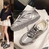 Outdoor Niche Versatile Shoes, Inner Height-increasing German Training Shoes, Women's 2025 New Mesh Breathable Jogging Casual Sports Shoes