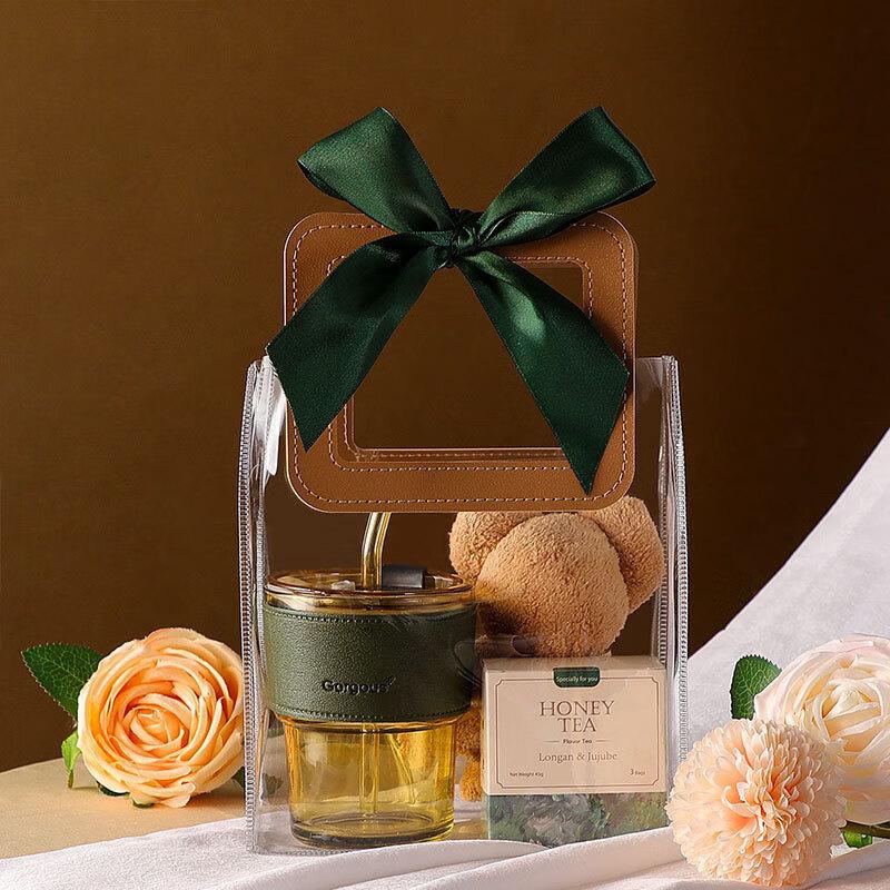 Bamboo Knot Cup & Tea Gift Set