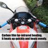 Energy Efficient Heated Handlebar Covers Heated Hand Grips For Motorcycles Snowmobiles With Waterproof Acrylic Material