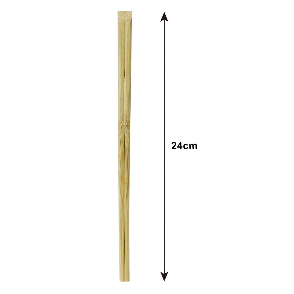 Yamato Bussan Bamboo Cut Chopsticks 24cm 100 Pieces 10 Packs