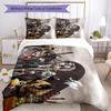 Christmas Nightmare Bedding Set Breathable Duvet Cover with Pillowcases Decorative Bed Linen for Bedroom Home Decoration Birthday Gift