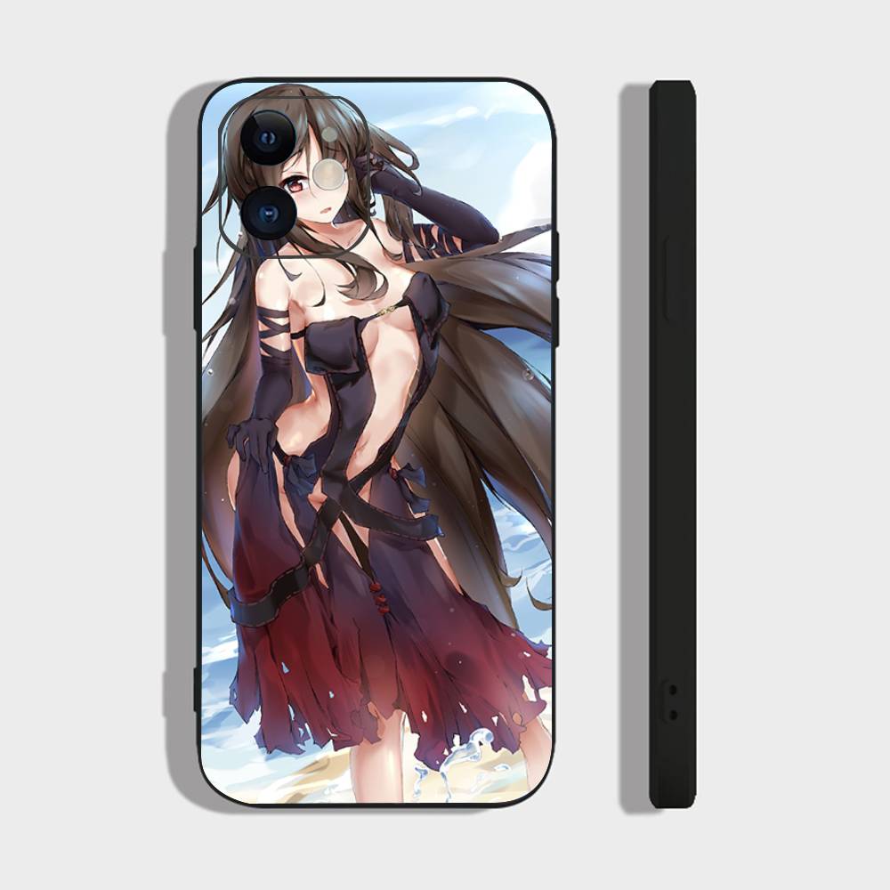 Consort Yu Animated Game Fate Grand Order Phone Case For IPhone 17 Air 16 15 14 13 Pro Max 11 12 Black Silicone Cover