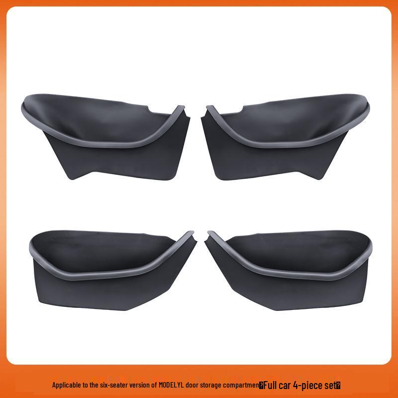 Tesla 6-Seater Model Y Door Slot TPE Storage Box - Full Coverage YL Accessories