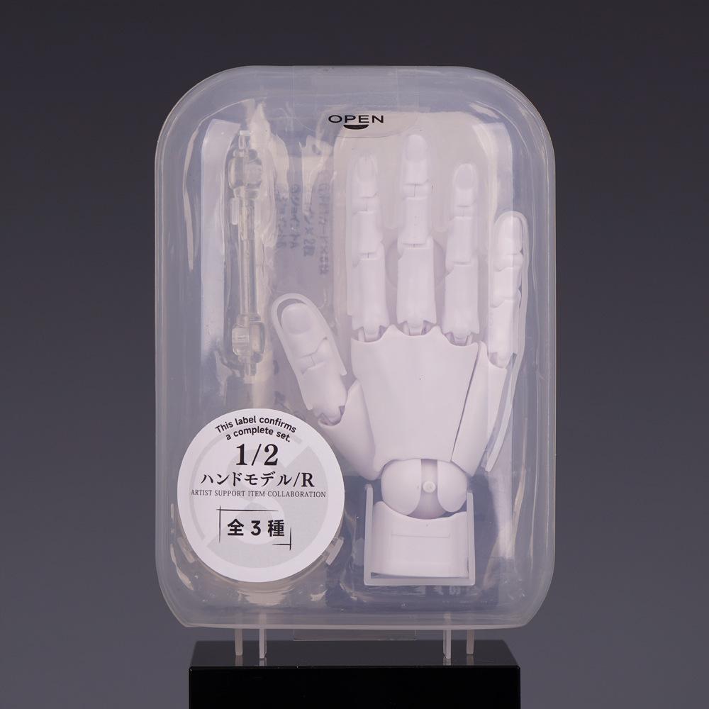 

Articulated Finger Gashapon Figure - 1/2 Palm Scale Posable Anime Mannequin Artist Reference Model For Anime Drawing & Sculpture