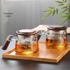 Shangqi Deer Design Glass Tea Infuser Mug