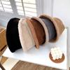 Hicken Lambswool Bucket Bucket Hat Women Autumn Winter Warm Hat Casual Wild WWild Women Basin Fisherman Hats Outdoor Shade