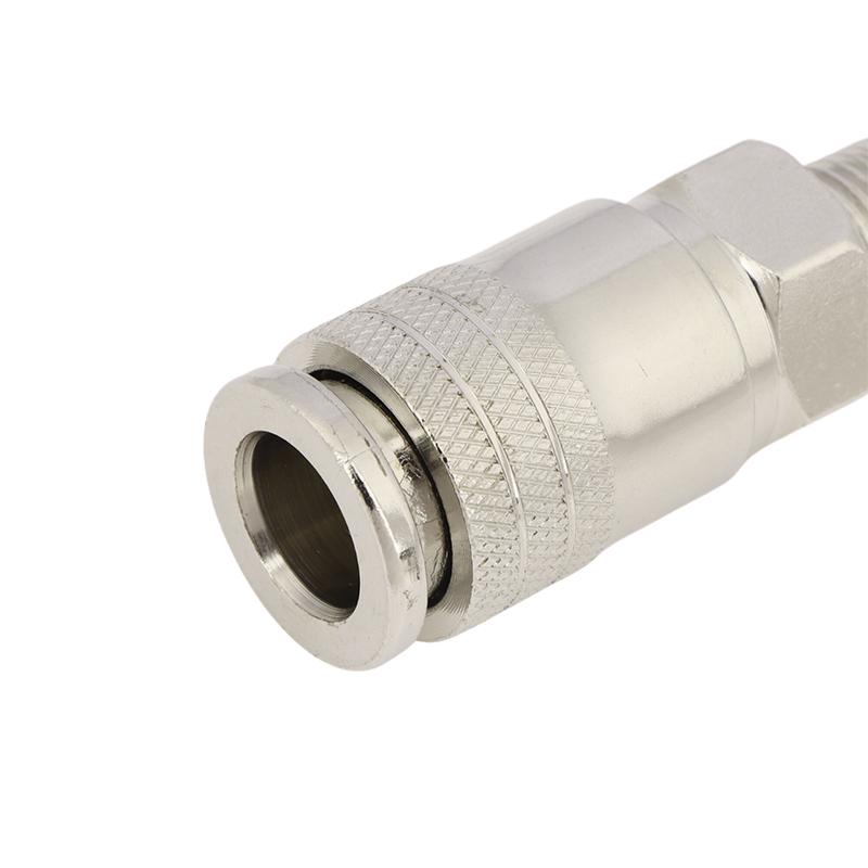 Luftkompressor G1/4 Hann Gjenge Pneumatisk Fittings Adapter Metall Hurtigkobling EU Standard For Luftverktøy Tilbehør