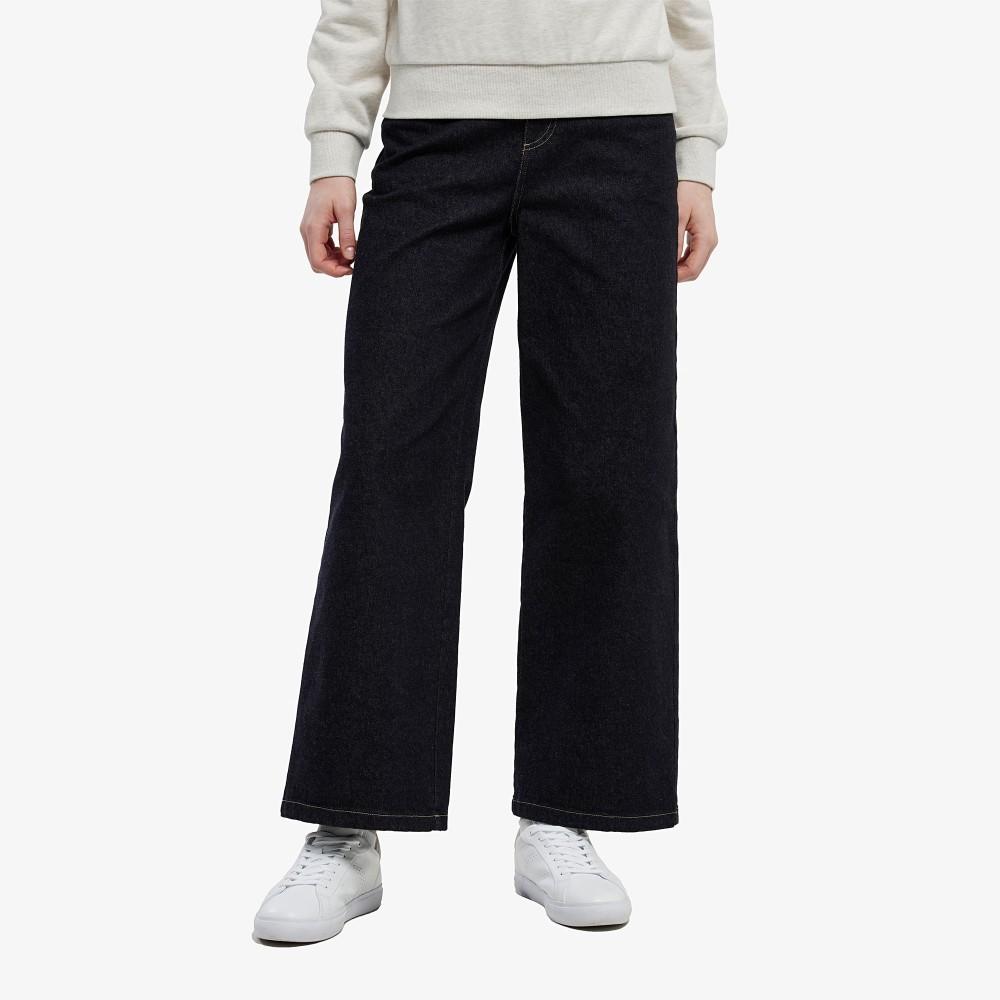 Lacoste Women's Semi-Wide Casual Denim Pants HF608E-55NHDE