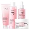 Peach 70 Niacin Brightening Skincare Set (Cleansing Foam 150ml + Essence Toner 250ml + Serum 30ml + Cream 50ml)