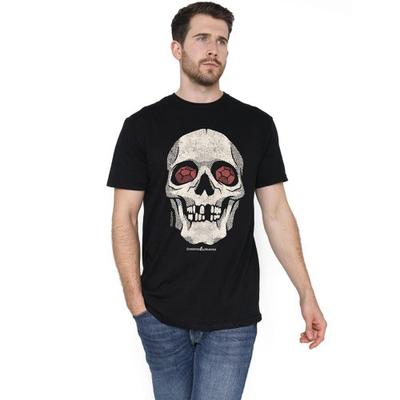 Mens Demi Lich Skull T-Shirt
