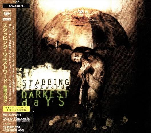 

CD STABBING WESTWARD - Darkest Days SRCS8678PROMO SONY 1998 Japan ObiRock Used
