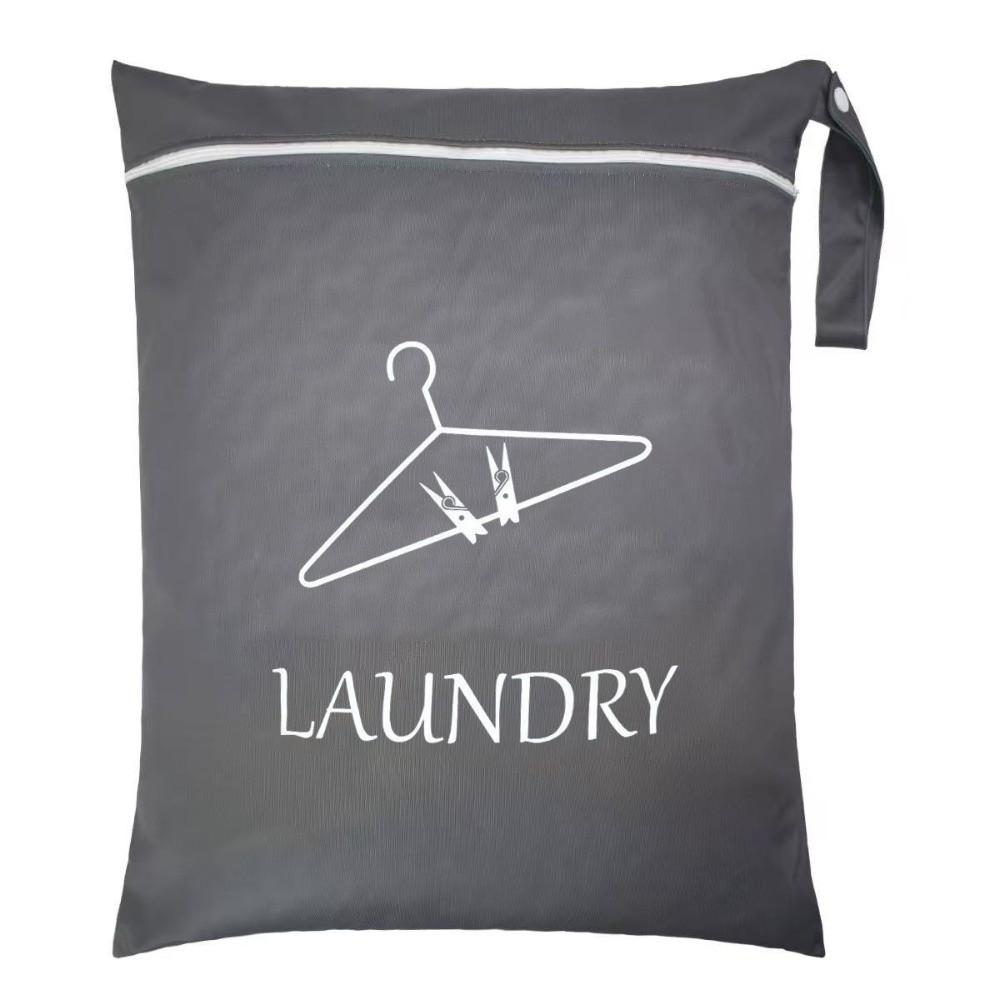 Waterproof Storage Bag Oxford Cloth Wet Bag Foldable Laundry Bag  Outdoor Camping 2