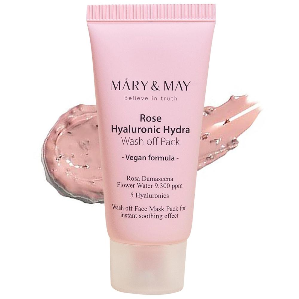 Mary&May Różana Hialuronowa Maseczka Zmywalna Mini 30ml