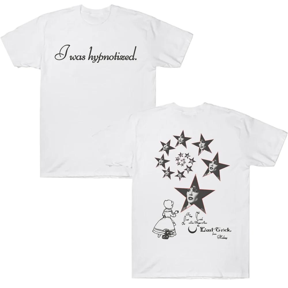 

Halsey I Was Hypnosis Tshirt Fashion Halsey Printed Cotton Tshirt Unisexs Womens Retro Short Sleeve Street Wear Casual Clothing S