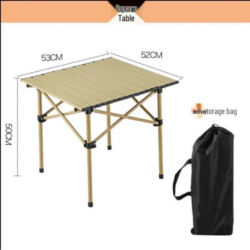 Складной уличный туристический стол - Утолщенный портативный стол для пикника и барбекю