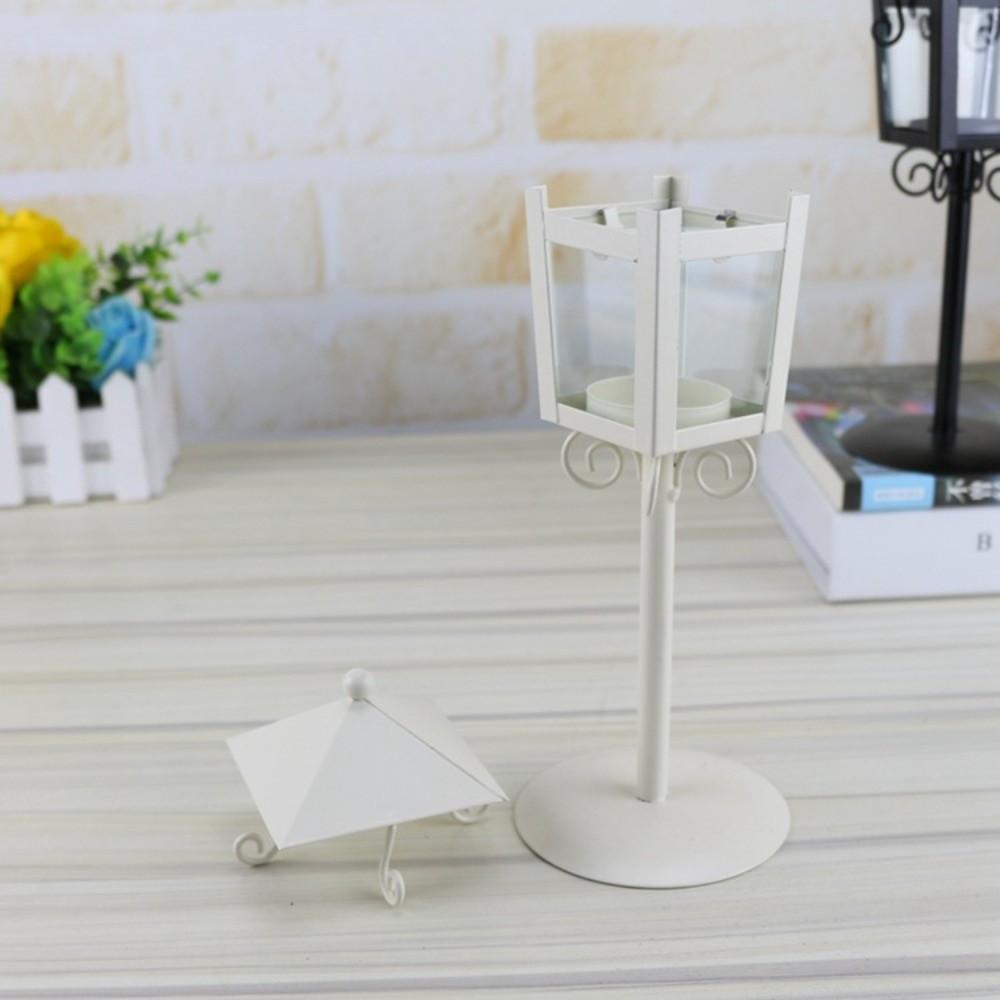 Simple Romantic Candlestick Classical Candle Lantern Modern Vintage Candle Holder  Living Room