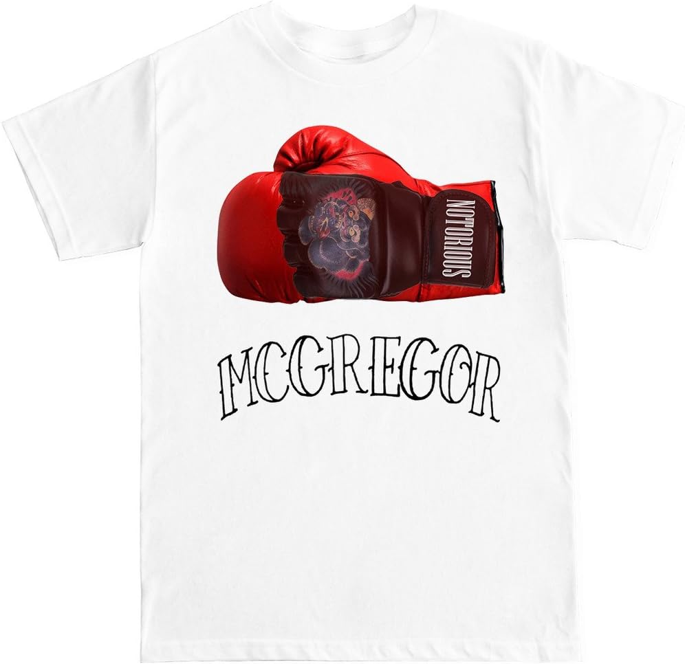 FTD Apparel Men s Conor McGregor Gloves T Shirt S