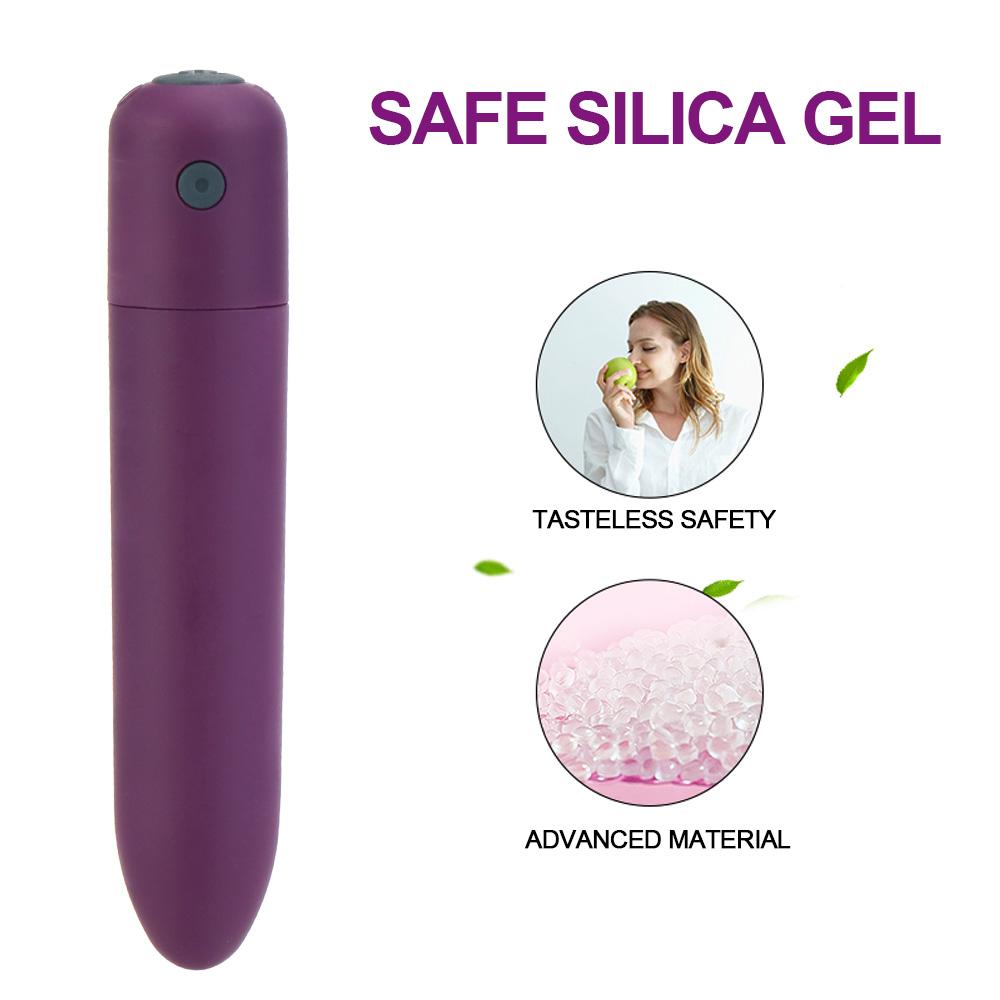 Stimulátor klitorisu Dobíjecí přes USB Masážní přístroj G-bodu Mini kulkový vibrátor Dildo vibrátor Sexuální hračky pro ženy