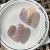 Acrylic Heart Shark Clip Korean Style Plaid Hair Claw Hair Accessories Acetic Acid Hair Claw  Work