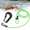 DIY Elastische Kajak Paddel Leine Bungee Seil Schnalle Kombination Lanyard Kanu AccessoryGreen