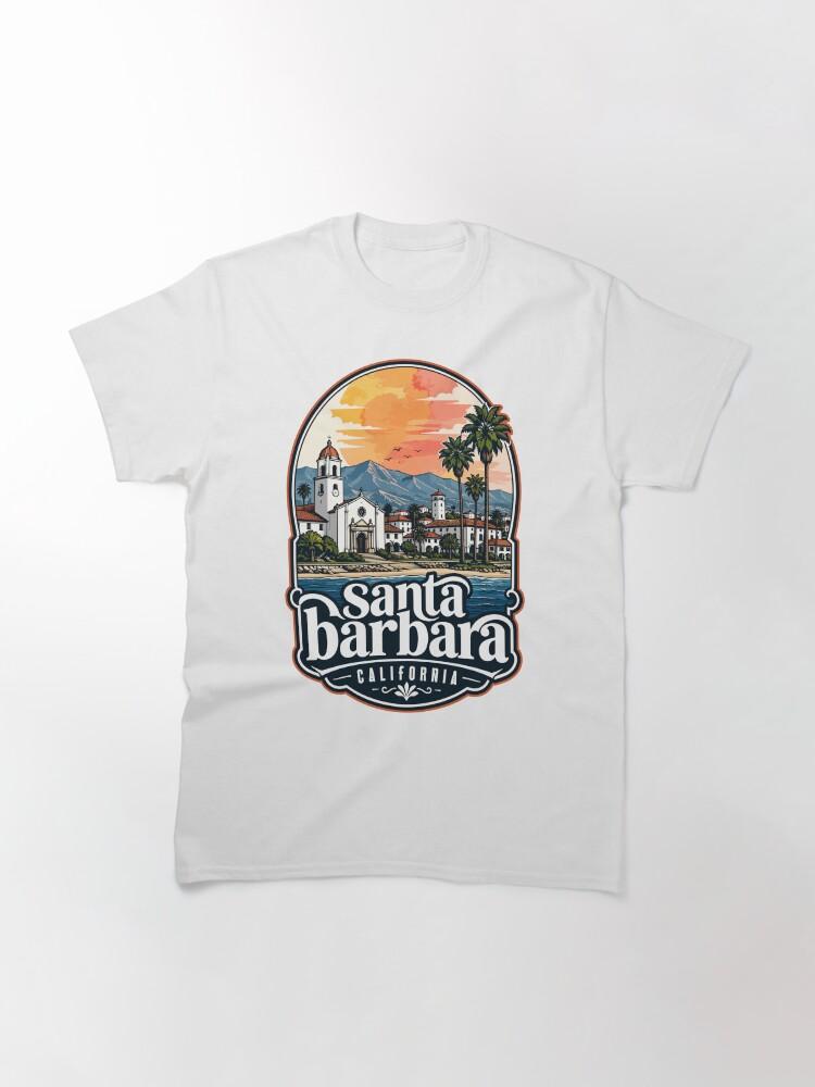 Barbara Santa Barbara California Coast Watercolor Travel Classic T-Shirt