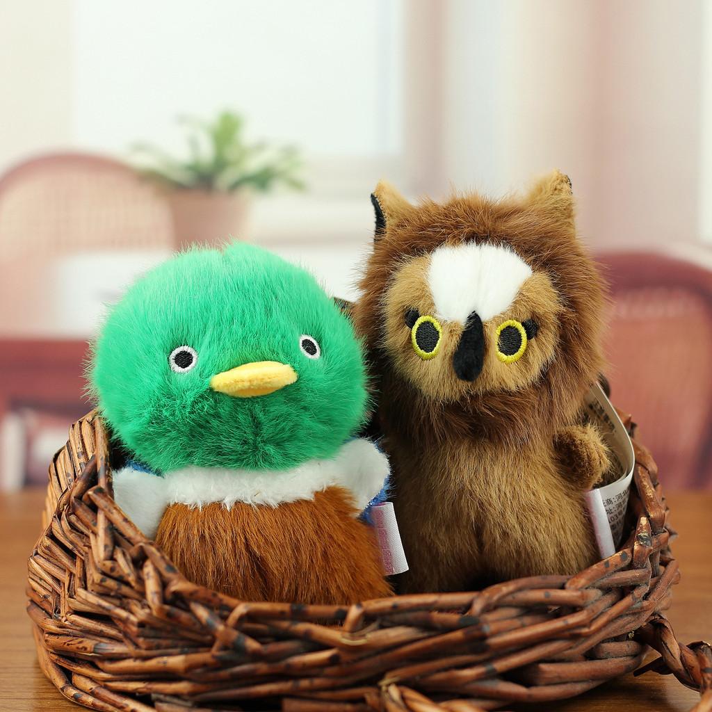 Plush Bird Keychain With Stress Relief Design For Kids And Adults
