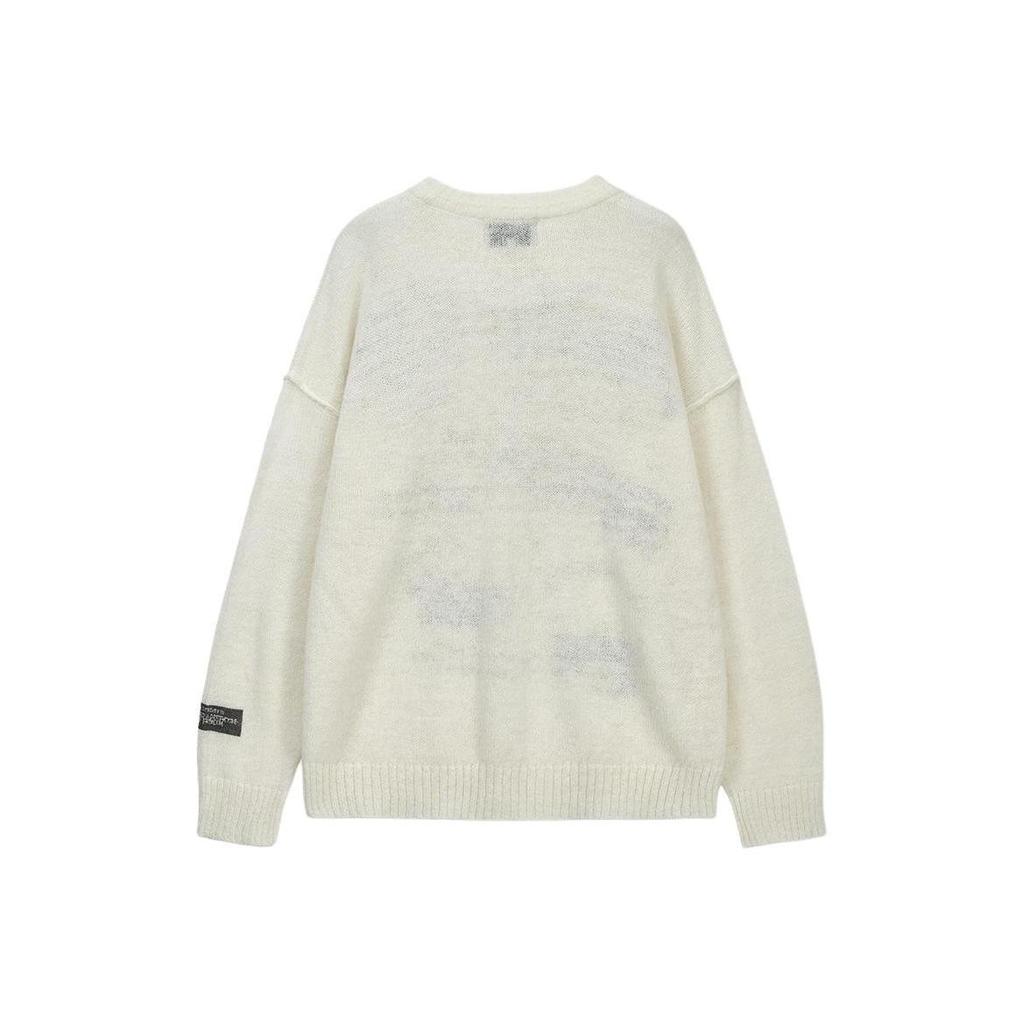 New Arrival: Matin Kim Graffiti Sweater - Unisex Lazy Style Knit Top
