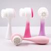Dual-Sided Silicone Face Wash Brush for Deep Cleansing and Gentle Massage