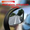 Specchietto Retrovisore Senza Cornice Vetro a Forma di Ventaglio Specchietto Rotondo Piccolo per Retromarcia Riflettore Ausiliario Ultra-alta Definizione a 360 Gradi Specchietto Angolo Cieco per Auto