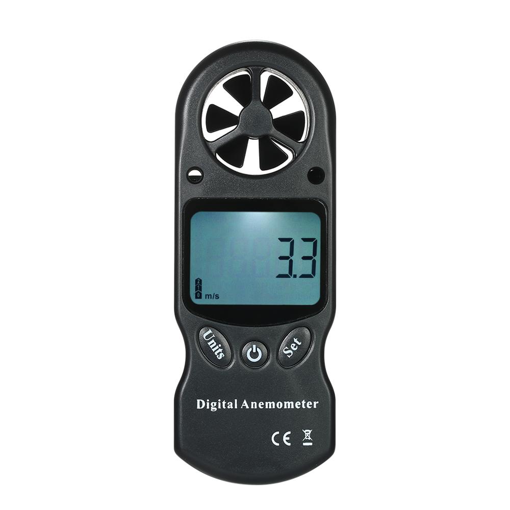 8 in 1 Handheld Digital Anemometer Wind Speed/Temperature/Humidity/Wind Chill/Heat Index/Dew Point/Barometric Pressure/Altitude