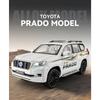 1/18 TOYOTA Land Cruiser Prado Off Road SUV Alloy Metal Car Model Diecasts Casting Sound and Light Car Toys for Children Vehicle