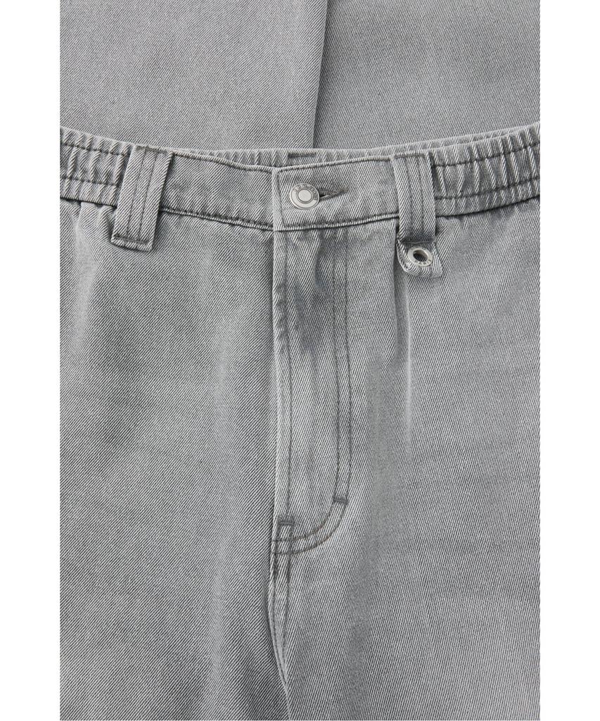 Iiro Elastic Waist Loose Fit Denim Pants Iqpds26703Gyx