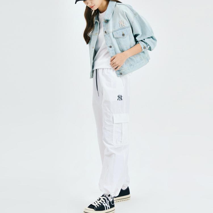 New MLB Denim Jackets Unisex Blue 31JPN4011-50U