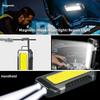 LED Magnetic Flashlight 2×18650 Waterproof COB Work Light 4000mAh Strong Light Camping Torch Light Outdoor Night Lighting