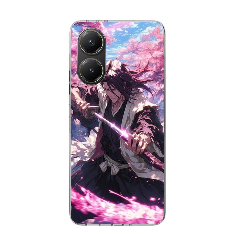 Bleach Kuchiki Byakuya Phone Case For Xiaomi Poco F7 Ultra X7 X6 Pro X5 Redmi 15 15C 13 13C 12 12C 10 10A 10C 9 9A 9C 9T Shell P