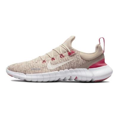 Free Run 5.0 Next Nature Sanddrift Sea Coral Damen Sneakers Creme Sail Celestial-Gold CZ1891-102
