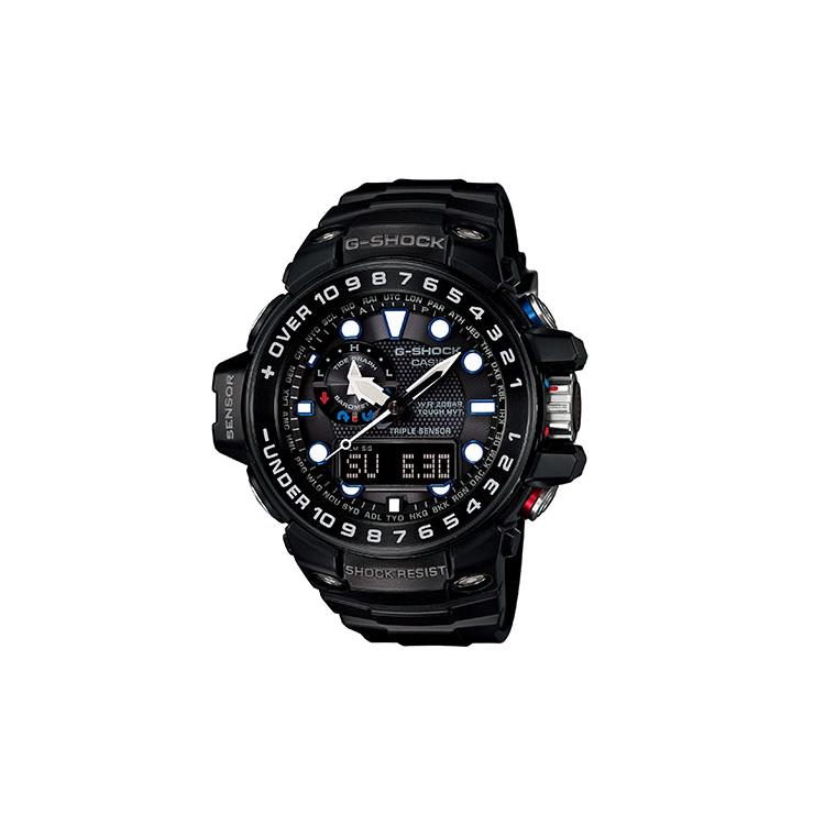 CASIO Men MASTER OF G-SEA Series Black Watch GWN-1000B-1A GWN-1000B-1A Black Dial