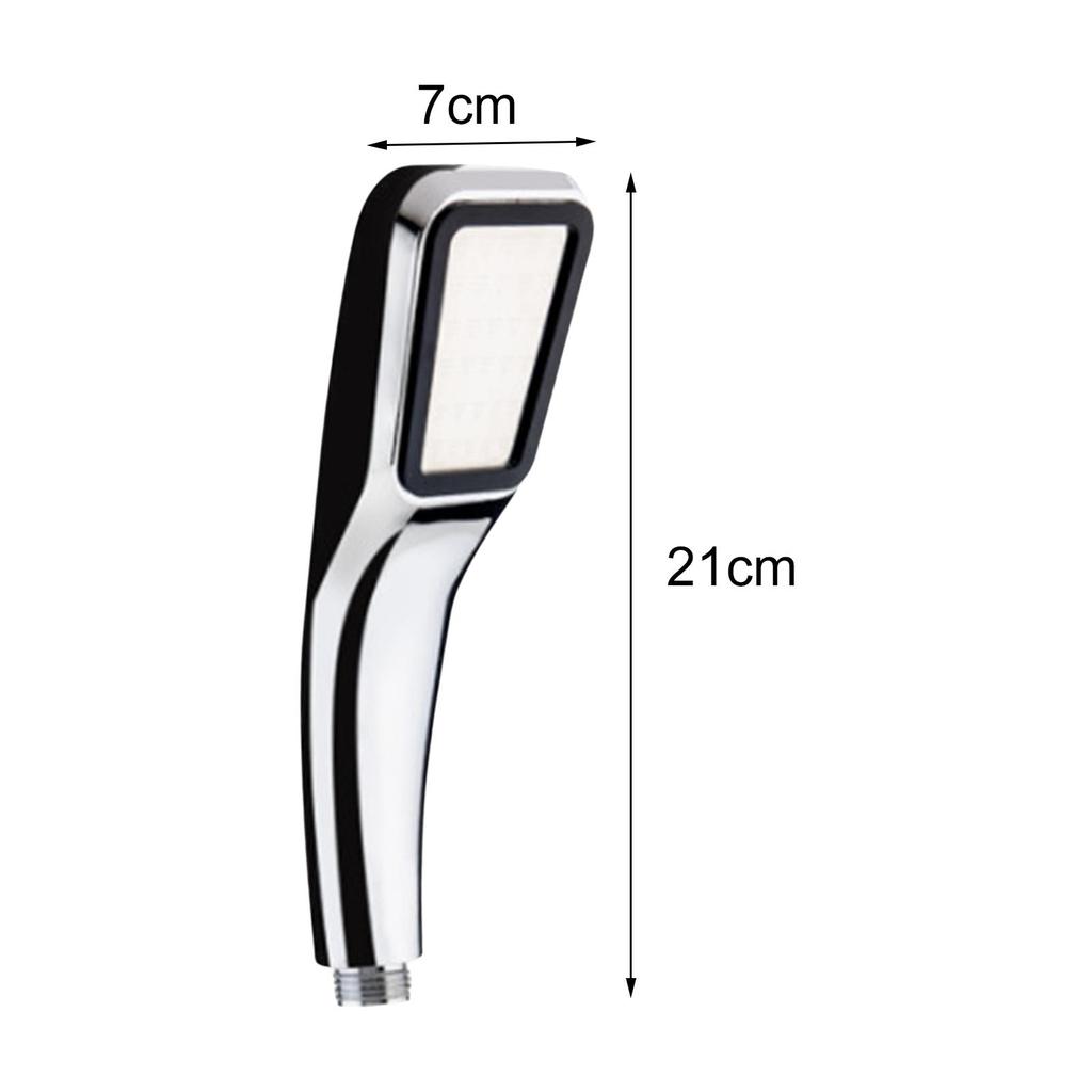 Handheld Shower Head High Pressure Rain Shower Water Saving High Flow Water Nozzle 4-Way Adapter 300 Holes for Bathing