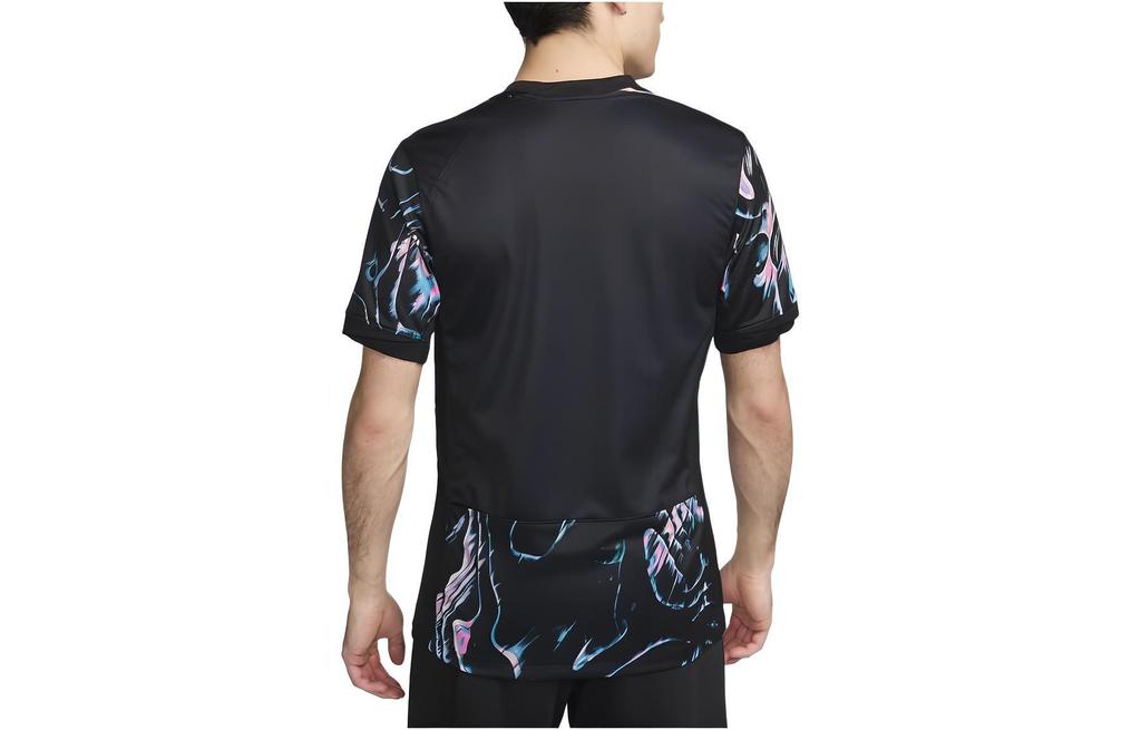 Pánský fotbalový dres Nike South Korea 2024 Stadium venkovní Pánský Černý
