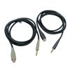 Durability PVC USB C 3.5mm Auxiliary Audios Cord for MMX150 Headphone Cable for Offer Superior Sound Transmission 120cm