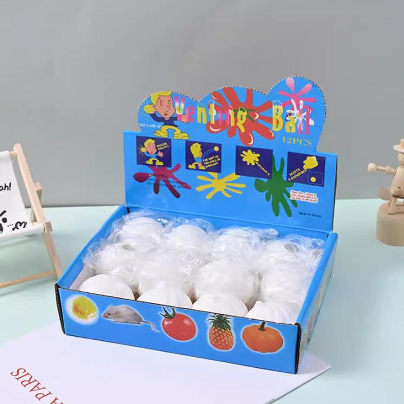 

Прозрачный мяч-яйцо для снятия стресса - сжимаемая игрушка для детей