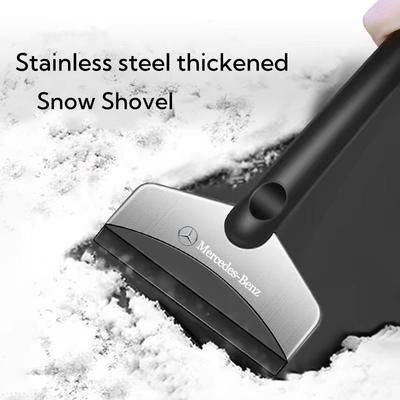E3Car Snow Brush Cleaning Shovel Glass Ice Scrapers Tool Accessories For Mercedes Benz B/C/E/S Class A Class C200L GLC GLE CLA