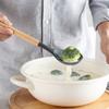 Silikon Kjøkkenutstyr Kokeutstyr Sett Non-stick kokekar Spatel Spade Eggeviskere Trehåndtak Kjøkken Kokeverktøysett