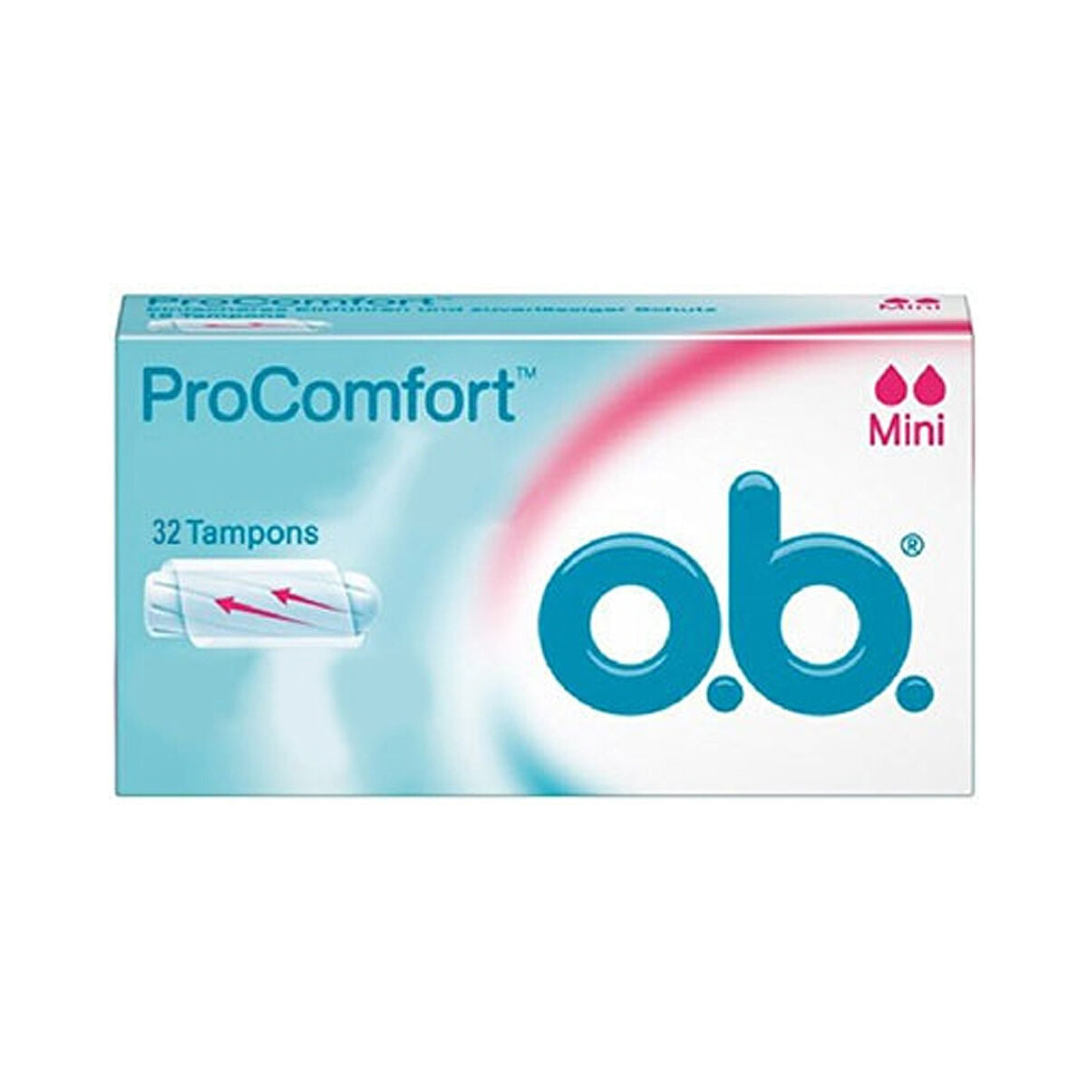 

Ob Procomfort Mini Tampons Pack 32 Units
