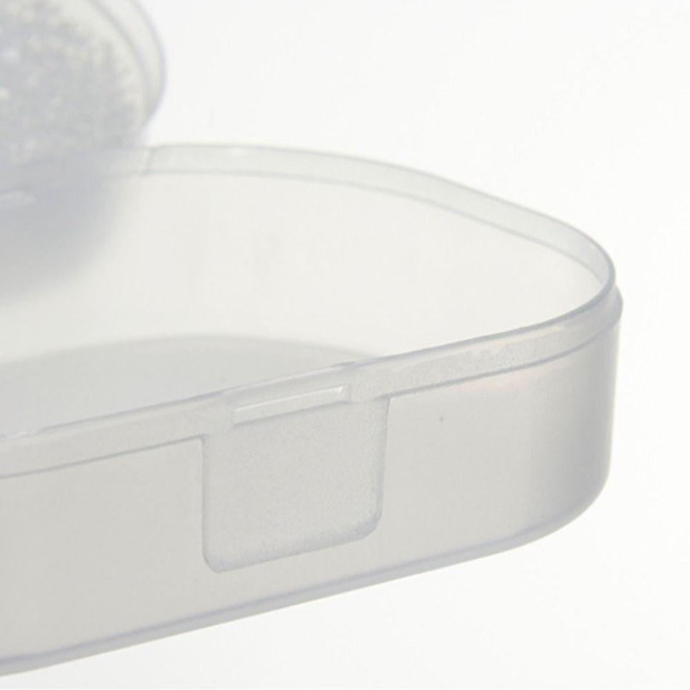 Transparent Soap Dish Sponge Soap Holder Creative Soap Box with Cover  Home