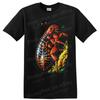 Lobster T Shirt Colorful Ocean Crustacean Art Seafood Lover Graphic Tee Gift